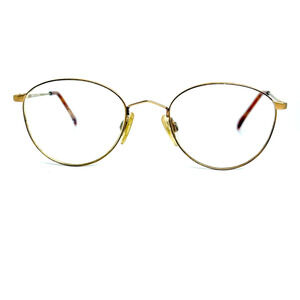 Charmant Japan 4255 COLOR DB 48-20-140 Gold Full Rim Eyeglasses Frames 20856